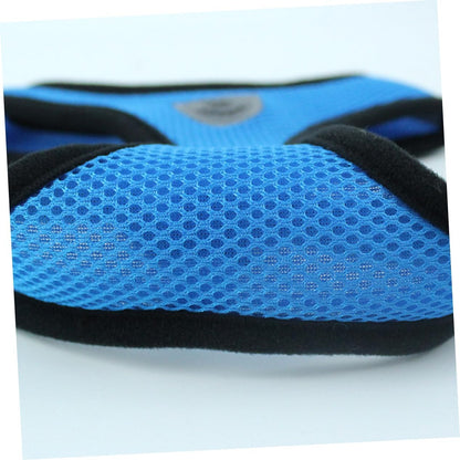 Harnais Petit Chien - DogHarnessLeadLeash™ - Bleu - Mon Chien Balade