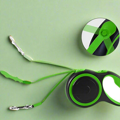Laisse de chien - MaxLeash™ - Vert - Mon Chien Balade