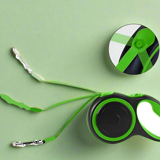 Laisse de chien - MaxLeash™ - Vert - Mon Chien Balade