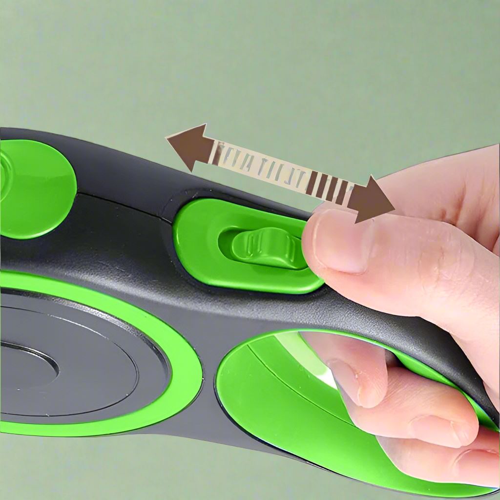Laisse de chien - MaxLeash™ - Vert - Mon Chien Balade