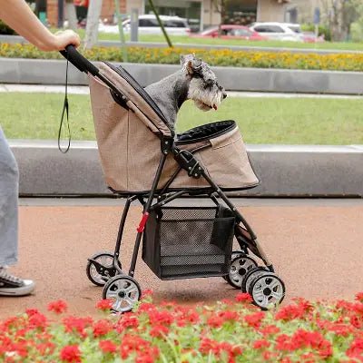 Poussette pour Chien - PetStroller™ - Beige - Mon Chien Balade